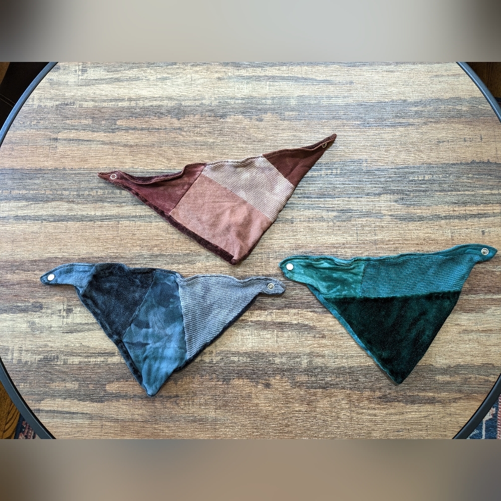 Handmade Patchwork Baby Bibs